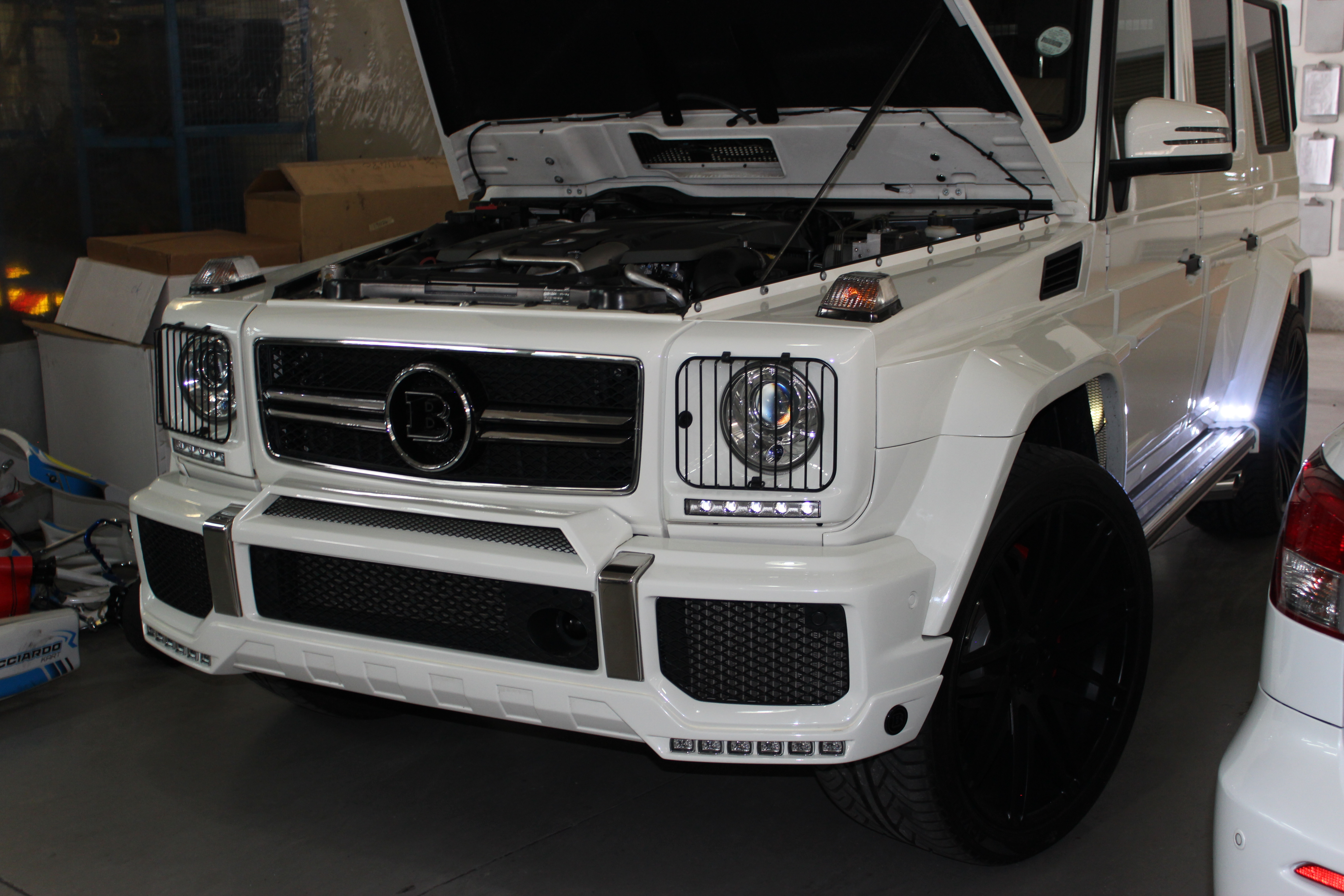 G65 AMG Brabus Benzfull Brabus kit from germany wired into original G65 wiring harness