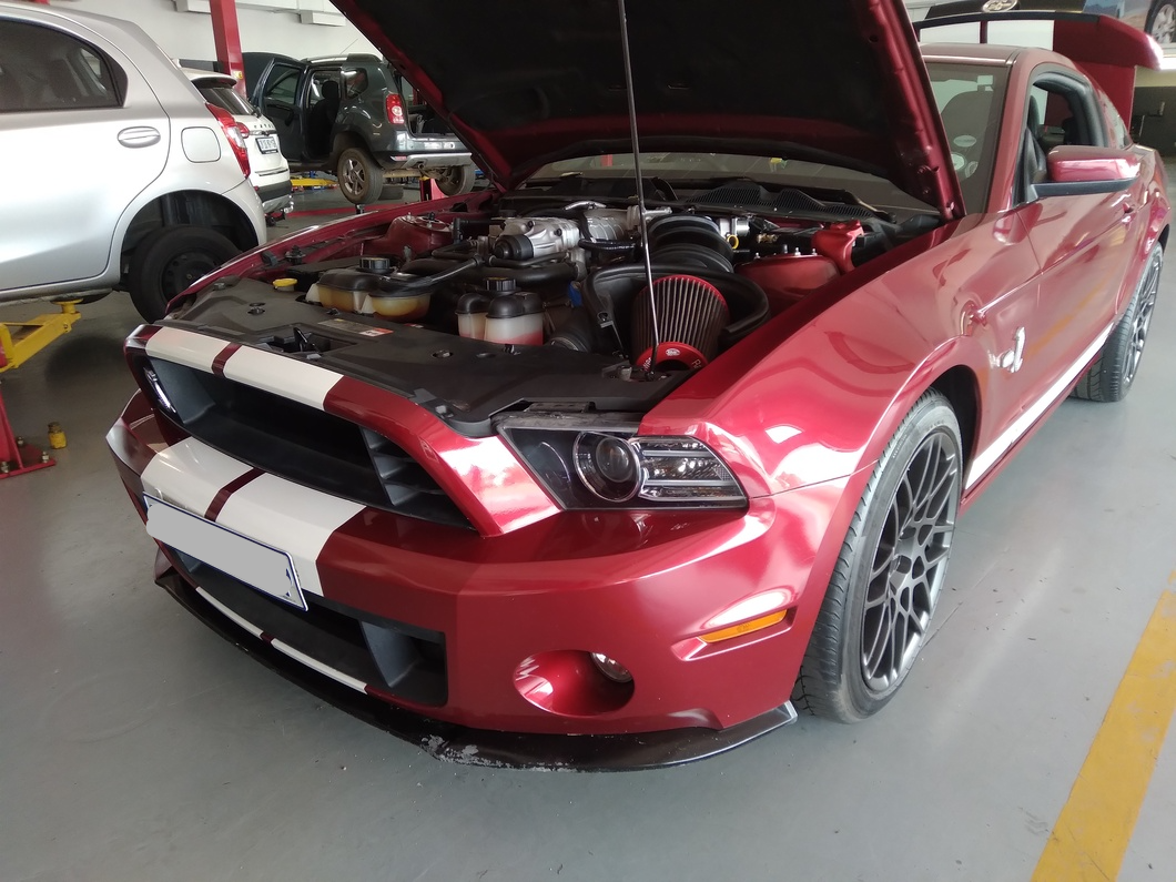 Mustang GT 500 Main battery cut out solenoid installed for vehicle storage